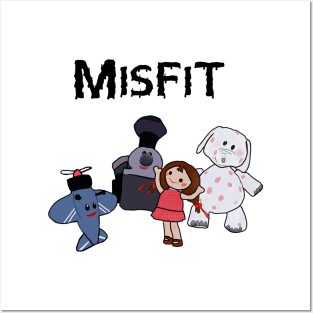 Misfit Crew Posters and Art